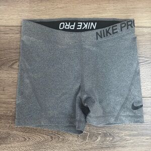 Nike Pro Women's Compression Shorts, Grey